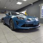 Pose d’un PPF complet sur une Alpine A110 gts à sainte consorce proche de lyon